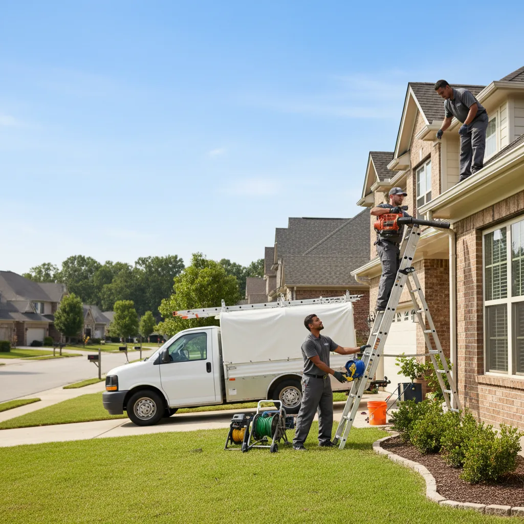 Home Gutter Service in Jackson Center, OH near me